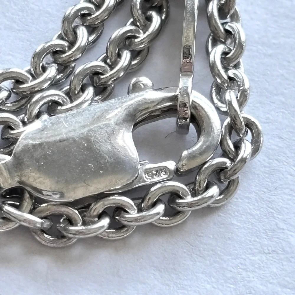 Judith Jack‎ Sterling Silver Necklace Puffy Heart Locket Marcasite Pendant New - Picture 10 of 12